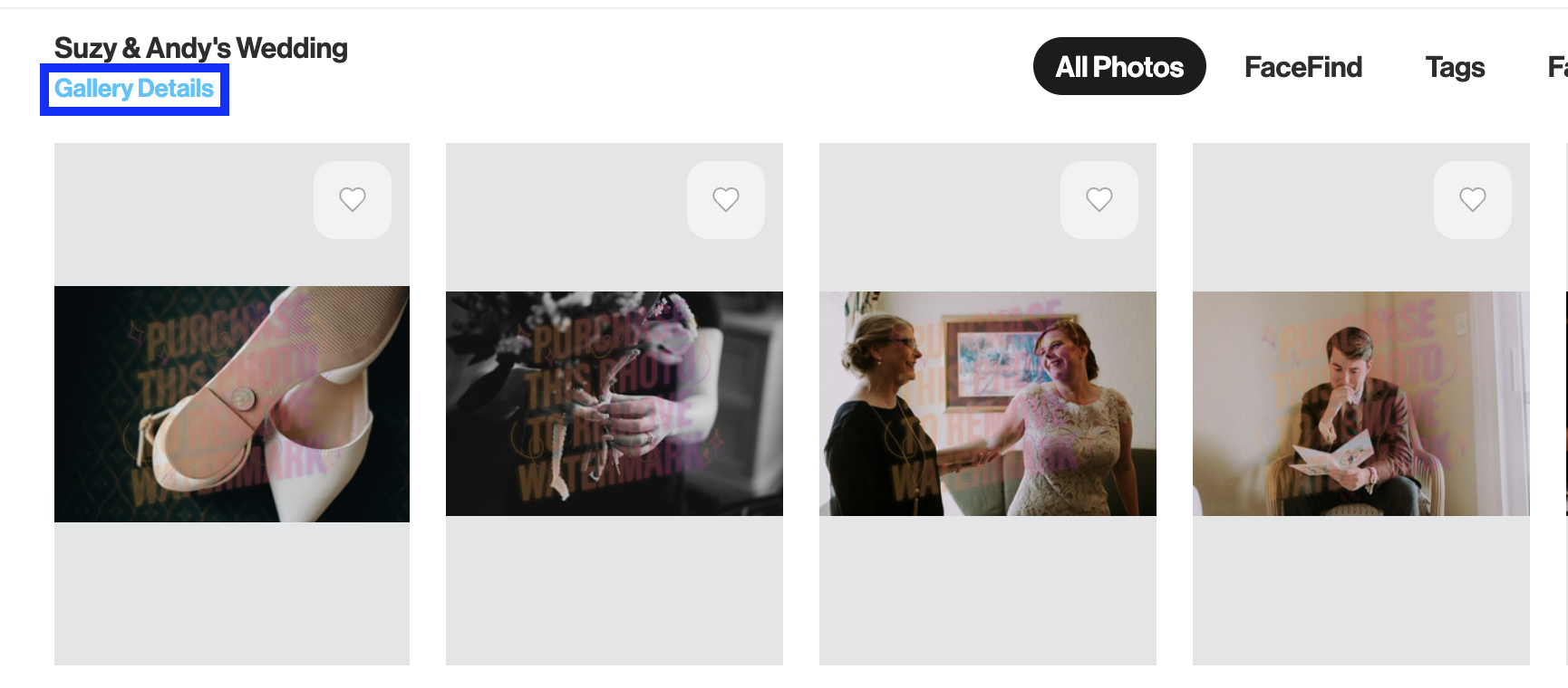 PhotoDay Gallery Screenshot